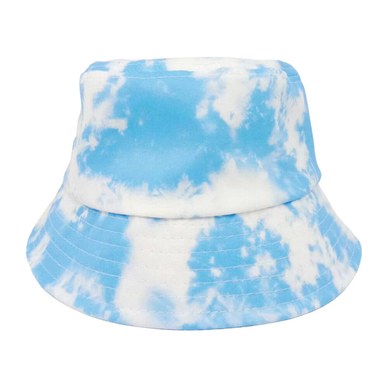 Summer Tie Dye Bucket Hat - Blue - Bucket Hats