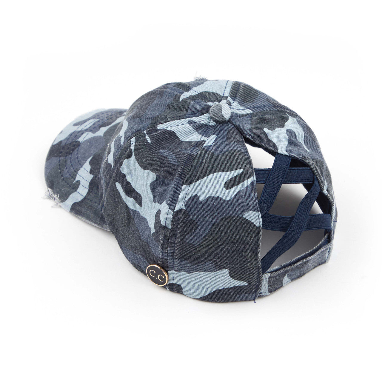 BlueCamo C.C BASEBALL PONYCAP is the perfect accessory for any sports enthusiast. Made with high-quality materials, this cap offers both style and functionality. With its comfortable fit and sleek design, it will keep you looking and feeling cool while you support your favorite team. Upgrade your game day look with the C.C BASEBALL PONYCAP.