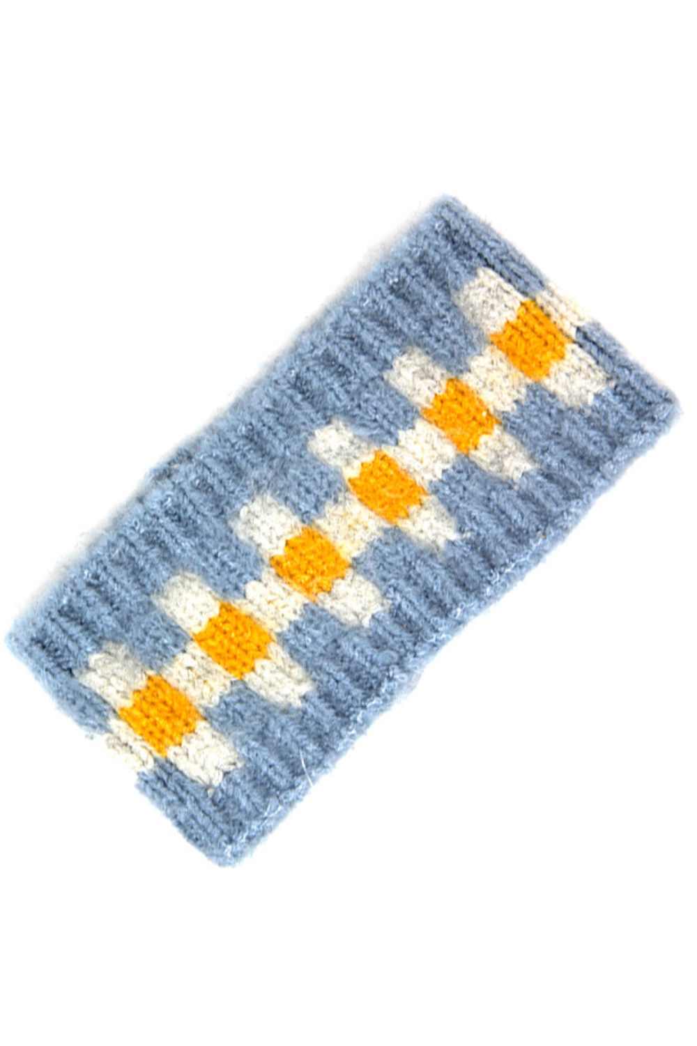Blue Add a pop of color to your everyday look with this vibrant Multi Color Tile Print Headband. Crafted from soft, comfortable 100% acrylic, it features a bold geometric tile pattern that complements any outfit. The generous 3.9" x 7.8" size ensures a secure, flattering fit for all head sizes. Perfect for workouts, casual outings, or keeping hair in place throughout the day. Lightweight and easy to care for, this versatile accessory is a must-have for your collection.