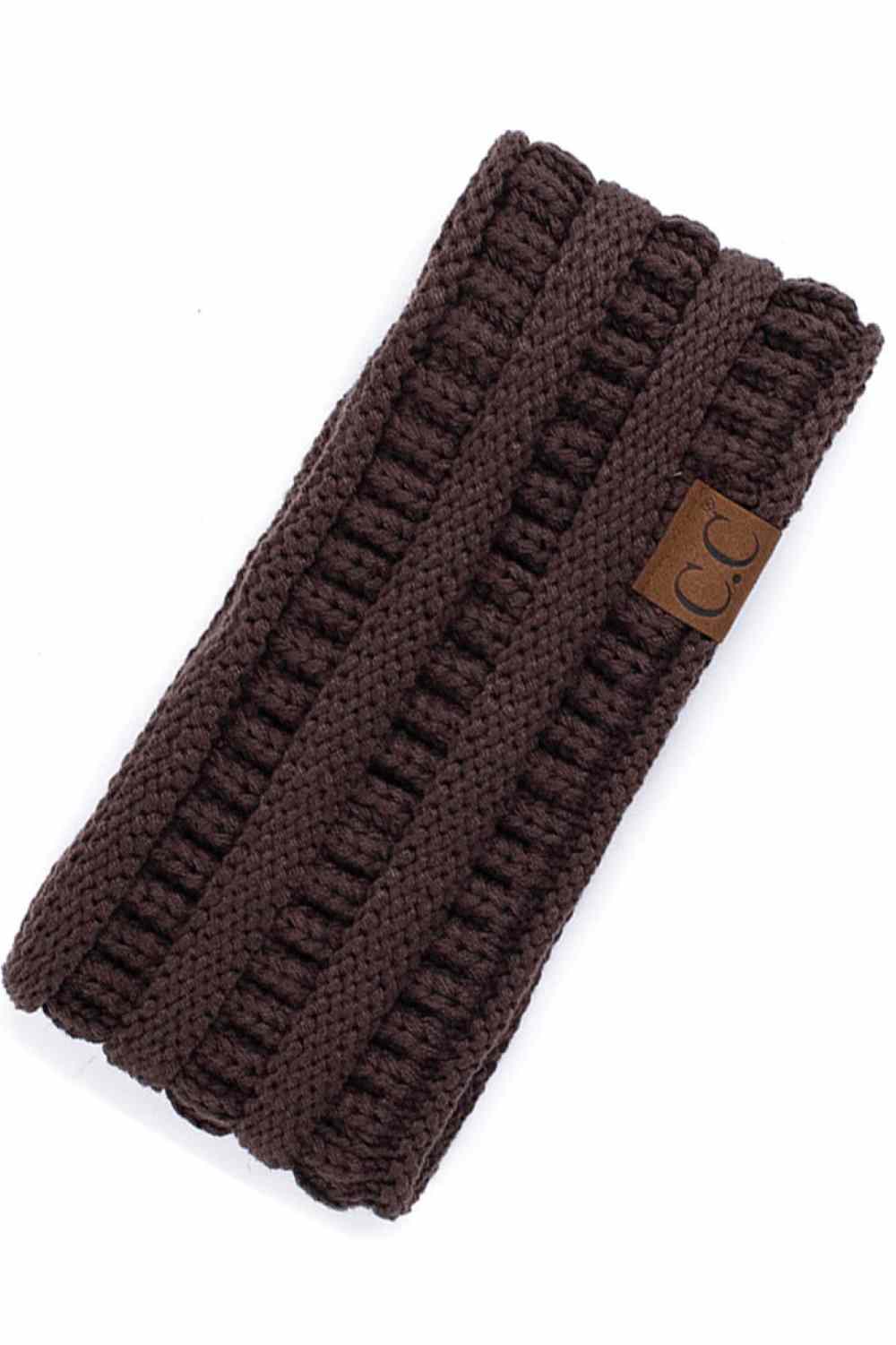 Brown Elevate your everyday style with the C.C Solid Ribbed Headwrap. Crafted from 100% acrylic, this versatile headwrap features a classic ribbed texture that adds dimension and visual interest. One size fits most, making it the perfect accessory for any occasion—whether you're running errands, hitting the gym, or making a fashion statement. Made in Korea with quality craftsmanship you can trust. Comfortable, durable, and effortlessly chic.