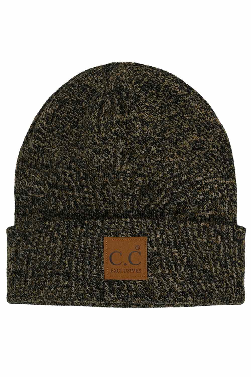 Brown Mix The C.C Unisex Classic Basic Solid Color Beanie features a timeless knit design with a clean, solid color finish for effortless everyday style. Soft, stretchy, and comfortable, it provides reliable warmth and a versatile fit for both men and women.