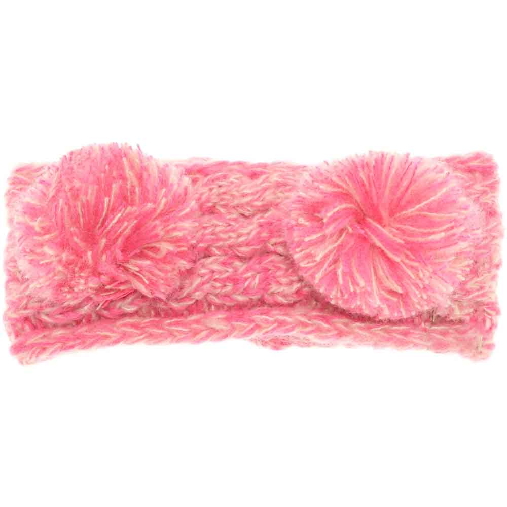 BubblegumPink KIDS Multi-tone Double Pom Head Wrap combines functional warmth with playful style. Designed for comfort and durability, it features a soft, stretchy fabric that fits snugly on young heads, while the double pom-poms add a charming, dynamic touch. Perfect for cooler weather, this head wrap keeps children cozy without sacrificing movement or breathability. Its vibrant multi-tone colors effortlessly complement a variety of outfits, making it a practical yet stylish choice for active kids. 