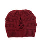 Burgundy Criss-Cross Knit C.C Beanie blends stylish design with practical warmth. Crafted with a unique criss-cross knit pattern, it provides enhanced insulation and a comfortable fit. Ideal for cold weather, this beanie offers both functionality and a sophisticated look for everyday wear. Durable and easy to care for, it’s an excellent accessory for layering during chilly seasons.