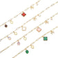 Quatrefoil Bow Heart Pearl Charm Station Paperclip Chain Necklace is expertly crafted with a unique design, combining a delicate paperclip chain with charming quatrefoil, bow, and pearl details. Made with high-quality materials, this necklace is elegant and versatile, perfect for any occasion.