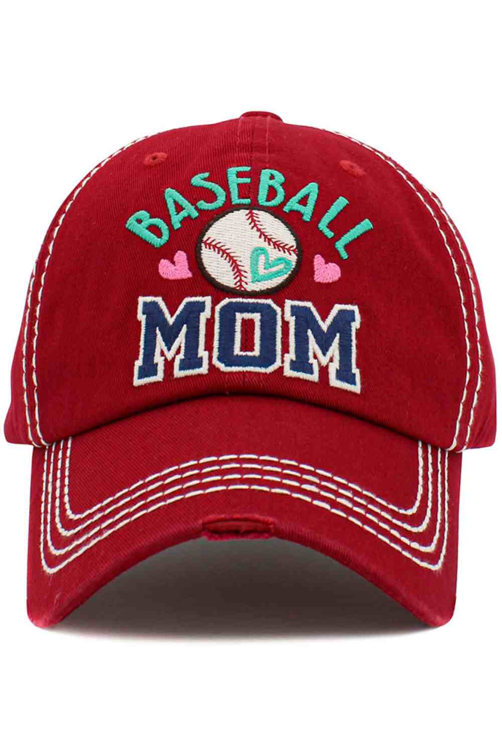 Show off your game-day pride with the Baseball Mom Washed Vintage Ballcap, featuring a relaxed, worn-in look. Comfortable and adjustable, it’s perfect for cheering from the stands or casual everyday wear.