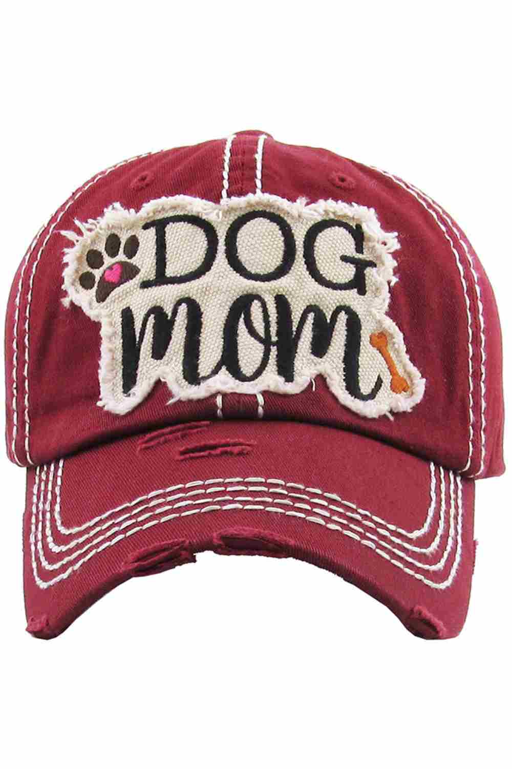 Celebrate your love for furry friends with the Dog Mom Vintage Baseball Cap, designed with a classic distressed look and fun embroidered message. Comfortable and adjustable for everyday wear, this casual cap adds a cute, playful touch to errands, walks, or relaxed weekend outfits.