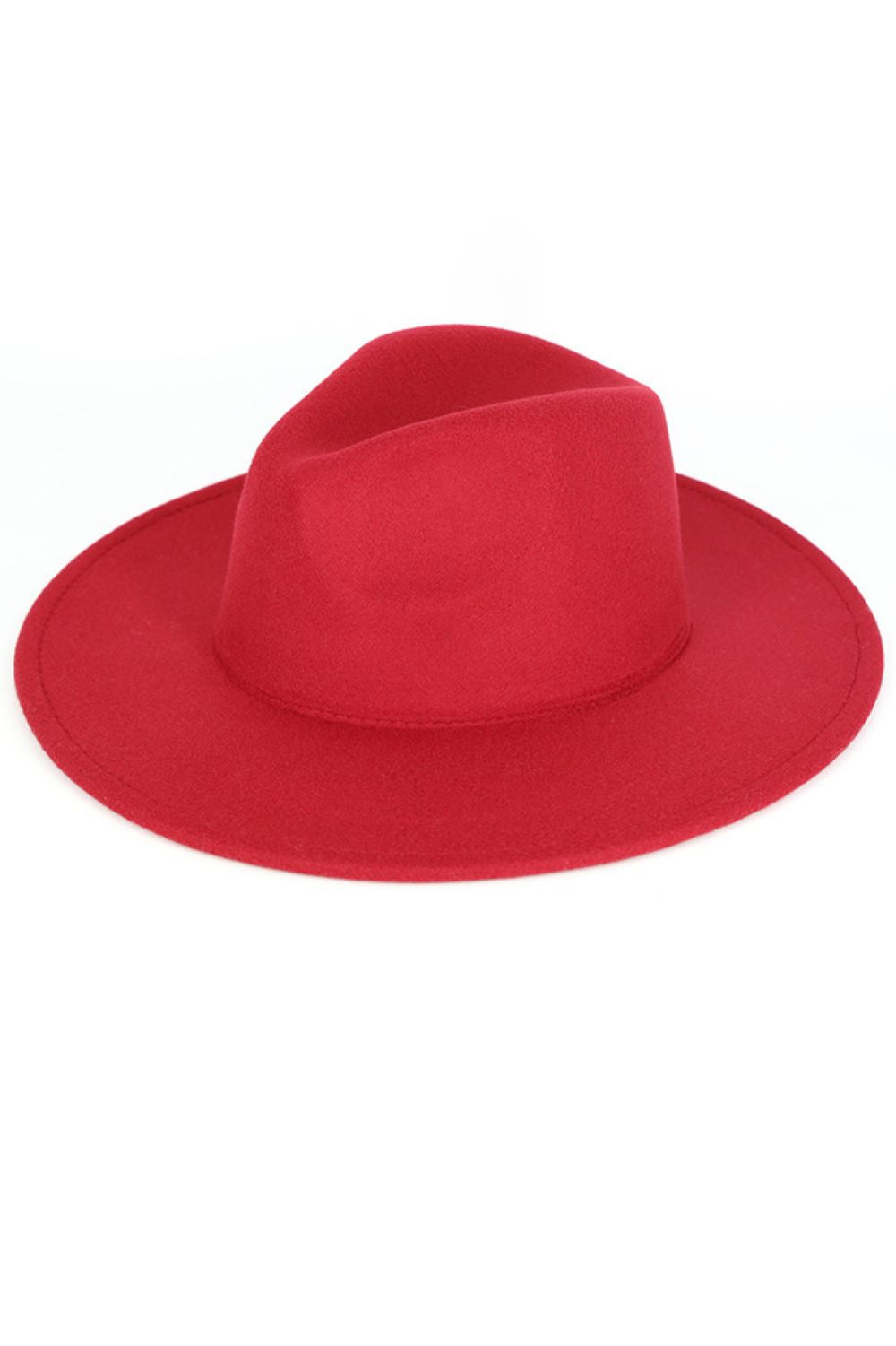 Burgundy Timeless style meets everyday comfort with this classic Solid Panama Hat. Crafted from durable 100% polyester, it offers a lightweight feel perfect for sun protection and casual wear. The 3" brim provides excellent shade coverage while maintaining that iconic panama silhouette. Whether you're heading to the beach, garden, or outdoor event, this versatile hat complements any warm-weather wardrobe. Easy to care for and built to last, it's an essential accessory for anyone seeking effortless elegance.