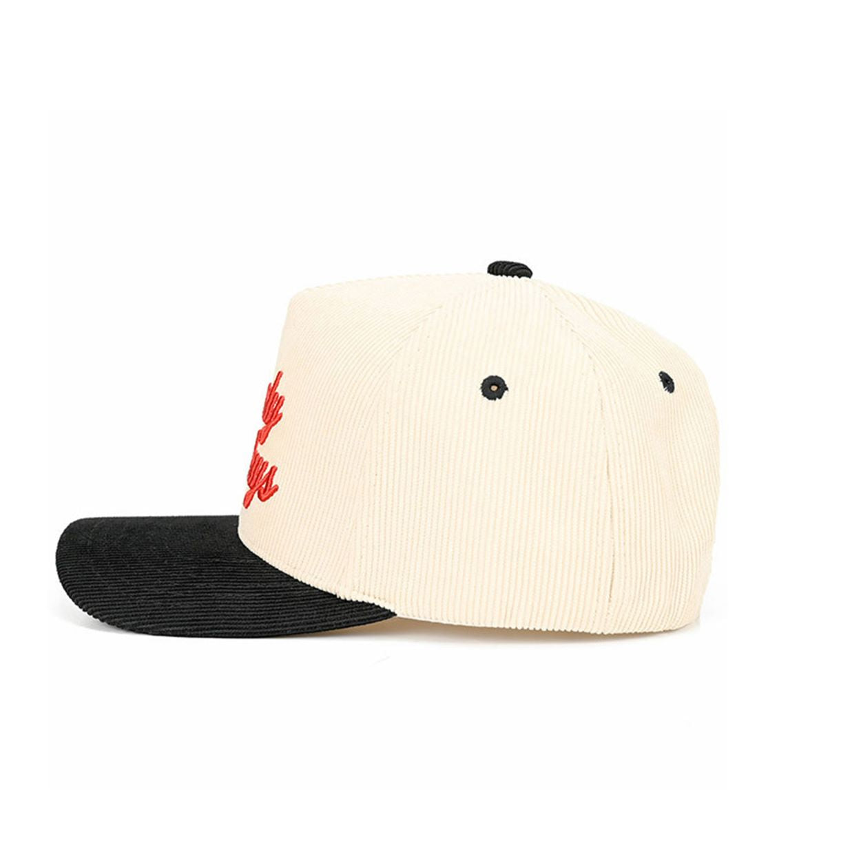 Black The C.C HOWDY HOLIDAYS Letter Trucker Cap features cheerful holiday-themed embroidered lettering for a fun, festive look. With a breathable mesh back and adjustable snap closure, it provides lightweight comfort and a customizable fit for everyday wear.