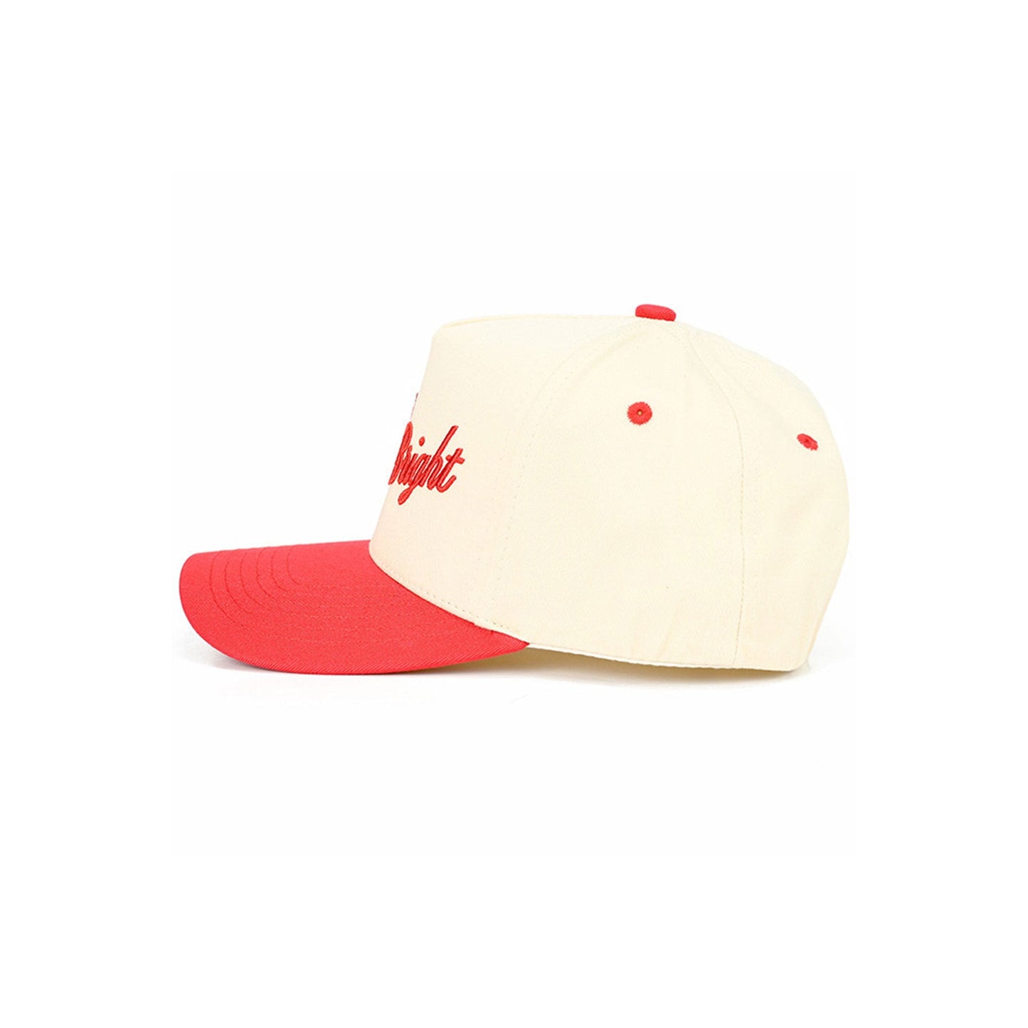 Red Dark Green The C.C Merry &amp; Bright Letter Two-Tone Trucker Cap features a festive “Merry &amp; Bright” letter design with a stylish two-tone color combination for a cheerful, seasonal look. Designed with a breathable mesh back and adjustable snap closure, it offers lightweight comfort and a customizable fit for everyday wear.