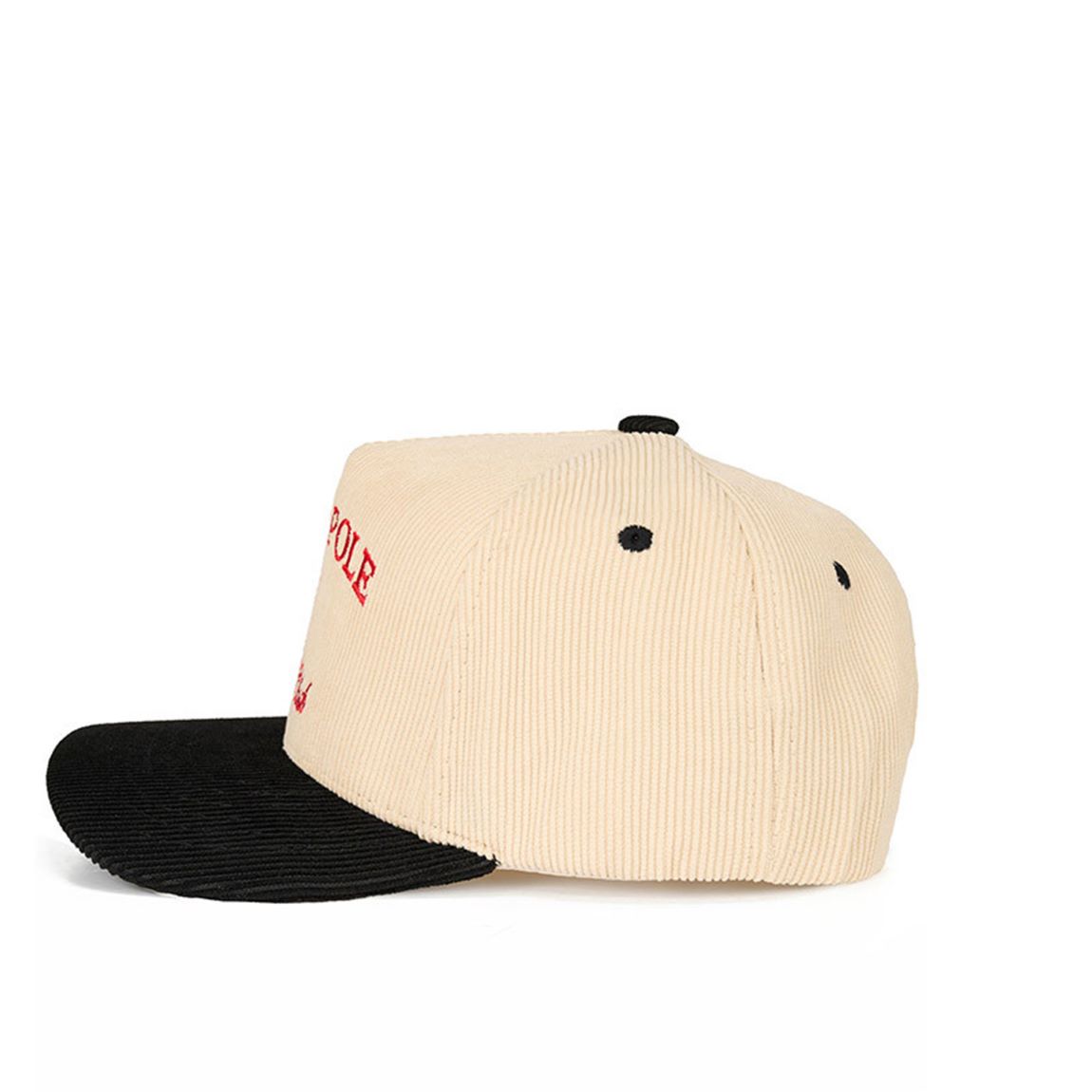 Black The C.C MERRY Bold Letter Embroidered Christmas Theme Corduroy Trucker Hat Baseball Cap features bold “MERRY” embroidery on a soft corduroy front for a festive, eye-catching style. Designed with a breathable mesh back and adjustable snap closure, it offers comfortable, lightweight wear and a customizable fit.