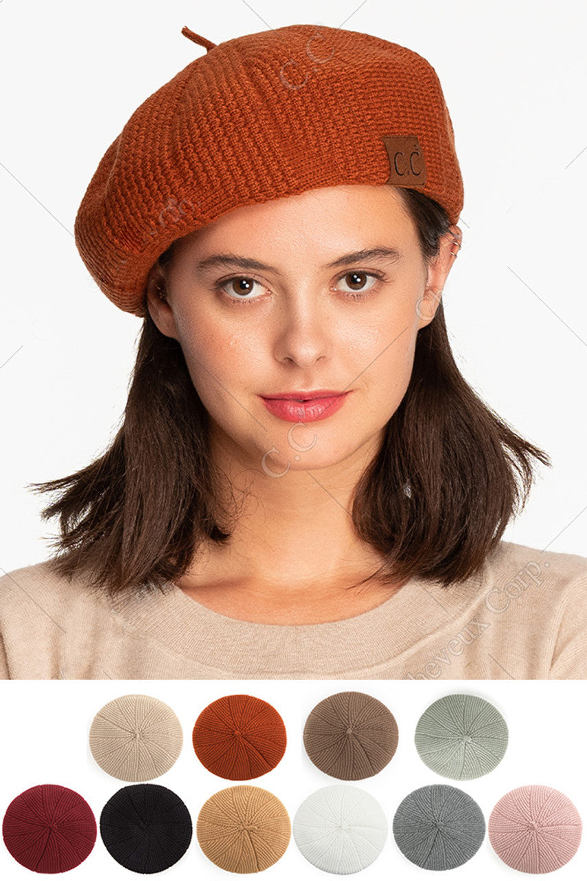 
C.C. Scalloped Wave Pattern Beret features distinctive wave texturing for dimensional appeal. Precision-knit with premium materials for optimal comfort and durability. The classic beret silhouette with contemporary scalloped detailing offers versatile styling options for both casual and elevated looks.
