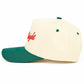 Dark Green The C.C Merry &amp; Bright Letter Two-Tone Trucker Cap features a festive “Merry &amp; Bright” letter design with a stylish two-tone color combination for a cheerful, seasonal look. Designed with a breathable mesh back and adjustable snap closure, it offers lightweight comfort and a customizable fit for everyday wear.