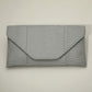 Madeline Love Gray Snake Skin Patterned Envelope Clutch / Shoulder Bag - Bags & Wallets
