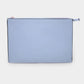 Madeline Love Blue Solid Faux Leather Clutch Bag - Bags & Wallets