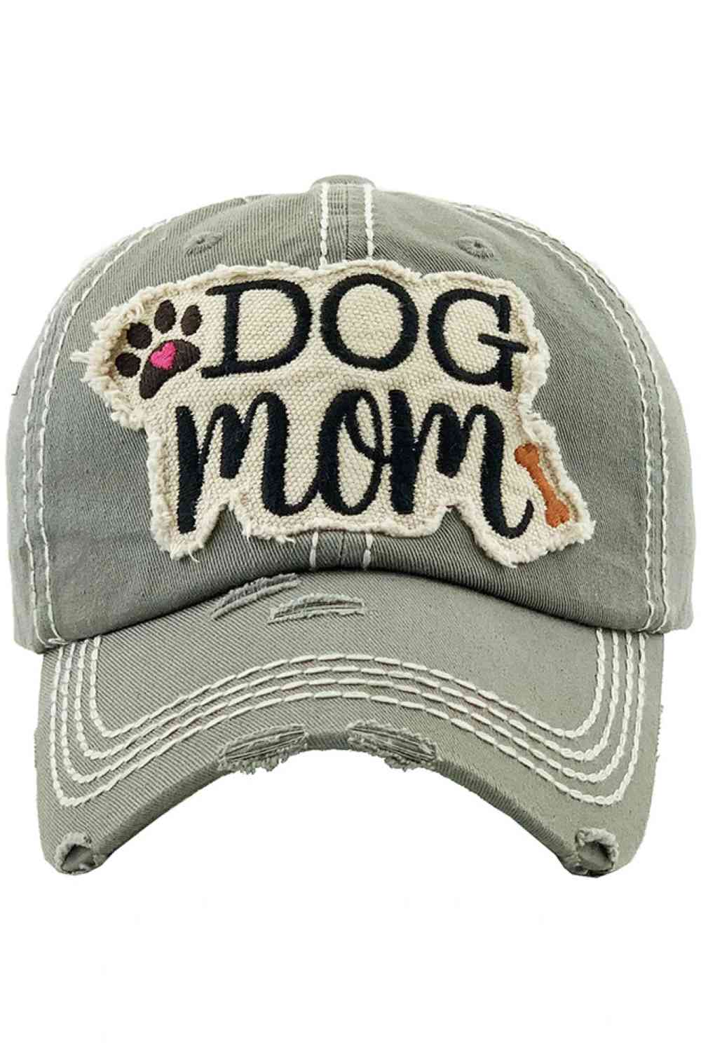 Moss Celebrate your love for furry friends with the Dog Mom Vintage Baseball Cap, designed with a classic distressed look and fun embroidered message. Comfortable and adjustable for everyday wear, this casual cap adds a cute, playful touch to errands, walks, or relaxed weekend outfits.