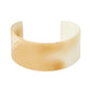 Madeline Love Ivory Marbled Resin Cuff Bracelet - Hair Accessories - desc