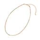 Madeline Love Gold, Light, Multi Faceted Beaded Choker Necklace - Necklaces - extra