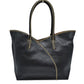 Vegan Tote 2 in 1 Faux Leather Stitched Shoulder Bag Hobo Tote, largely spaced, daily necessities can be put into this bag, designer inspired, includes a smaller pouch & long strap to use separately, take it to school, work or a day trip. Coordinate with any ensemble from business casual to everyday wear. Perfect Gift