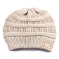 C.C Cotton Knit Beanie Hat