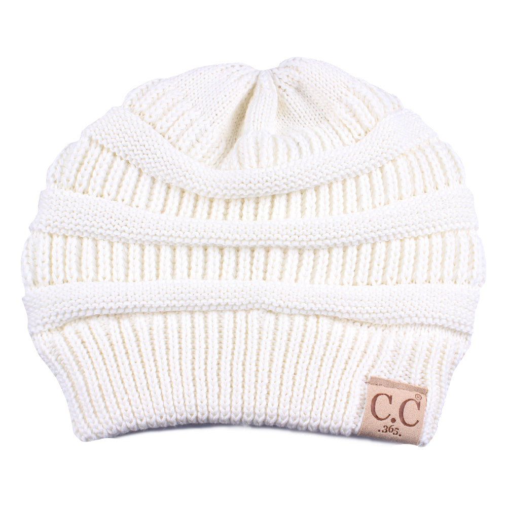 C.C Cotton Knit Beanie Hat