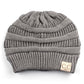 C.C Cotton Knit Beanie Hat