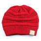 C.C Cotton Knit Beanie Hat