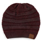 C.C Stone Washed Cotton Knit Beanie Hat