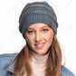 C.C Stone Washed Cotton Knit Beanie Hat