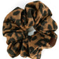 C.C Leopard Velvet Scrunchies