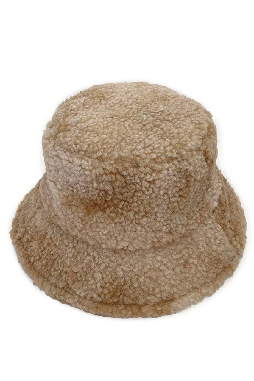 Camel Tie Dye Teddy Bucket Hat combines playful aesthetics with practical sun protection. Each hat features a unique tie-dye pattern and adorable teddy bear embellishment, creating a statement accessory that elevates casual outfits. Constructed with quality materials for durability and comfort during extended wear.