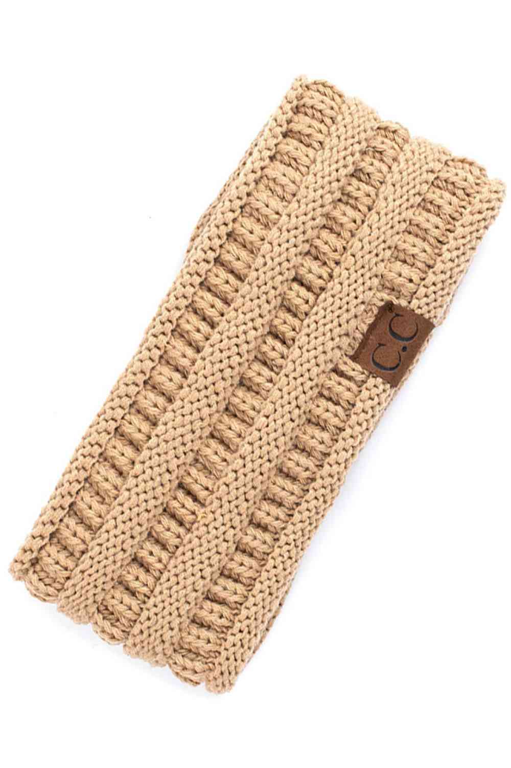 Camel Elevate your everyday style with the C.C Solid Ribbed Headwrap. Crafted from 100% acrylic, this versatile headwrap features a classic ribbed texture that adds dimension and visual interest. One size fits most, making it the perfect accessory for any occasion—whether you're running errands, hitting the gym, or making a fashion statement. Made in Korea with quality craftsmanship you can trust. Comfortable, durable, and effortlessly chic.