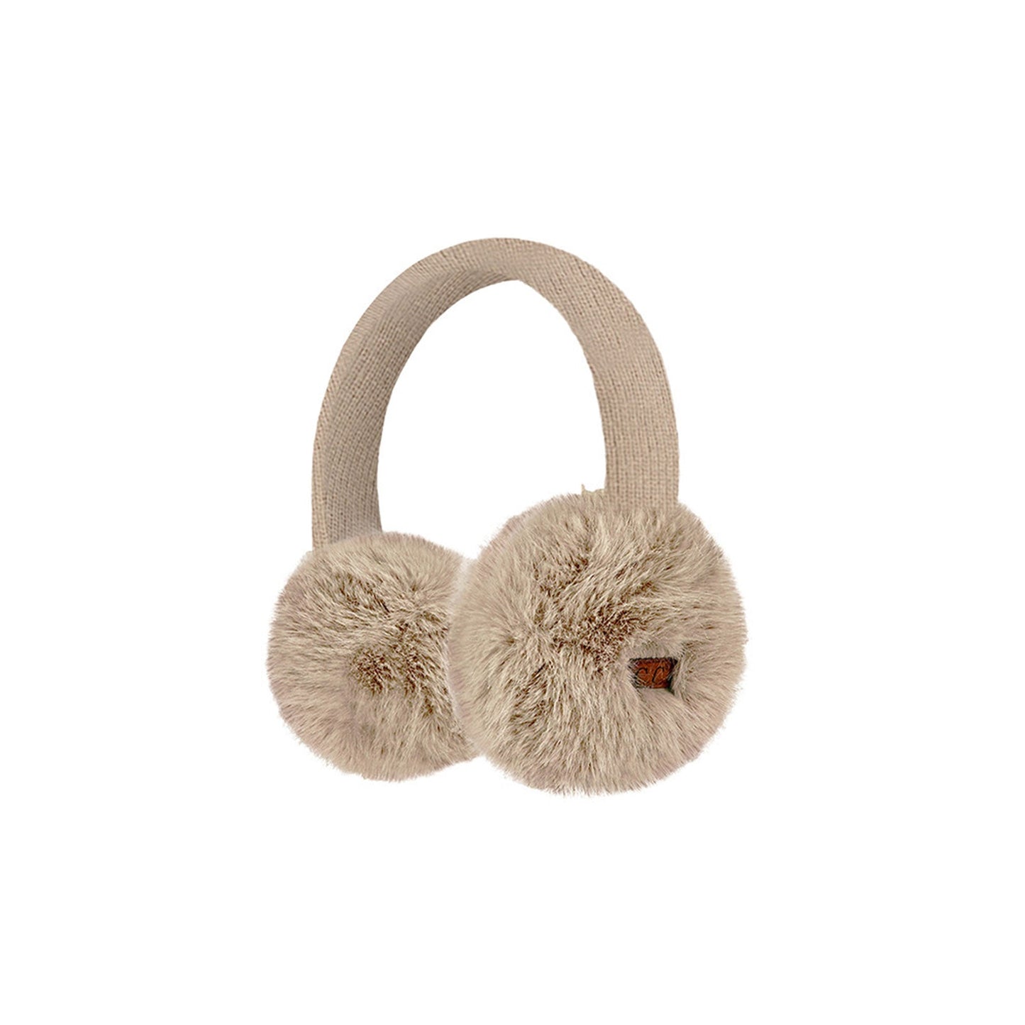 Camel Stay warm in style with the C.C Faux Mink Fur Knitted Earmuff Ear Warmer, featuring ultra-soft faux mink fur for cosy comfort in cold weather. Made from 100% polyester with an adjustable band and one-size fit, it offers a snug, comfortable feel perfect for everyday winter wear.