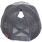 Charcoal C.C BEE HAPPY PATCH VINTAGE PONY CAP is a must-have for any fashion enthusiast. With its vintage pony design and unique patch detailing, it is sure to make a statement. Made with high-quality materials, it offers both style and comfort. Perfect for adding a touch of retro charm to any outfit.