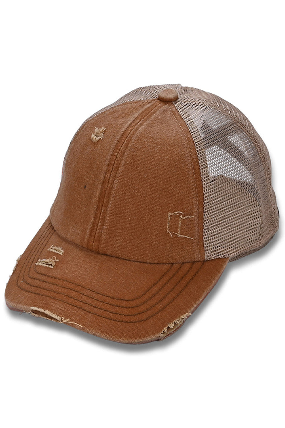 CharcoalBrown C.C BASEBALL PONYCAP is a stylish and functional cap that combines the classic look of a baseball cap with the convenience of a ponytail holder. Made with high-quality materials and a comfortable fit, this cap is perfect for any outdoor activity. Stay cool and protected with the C.C BASEBALL PONYCAP.
