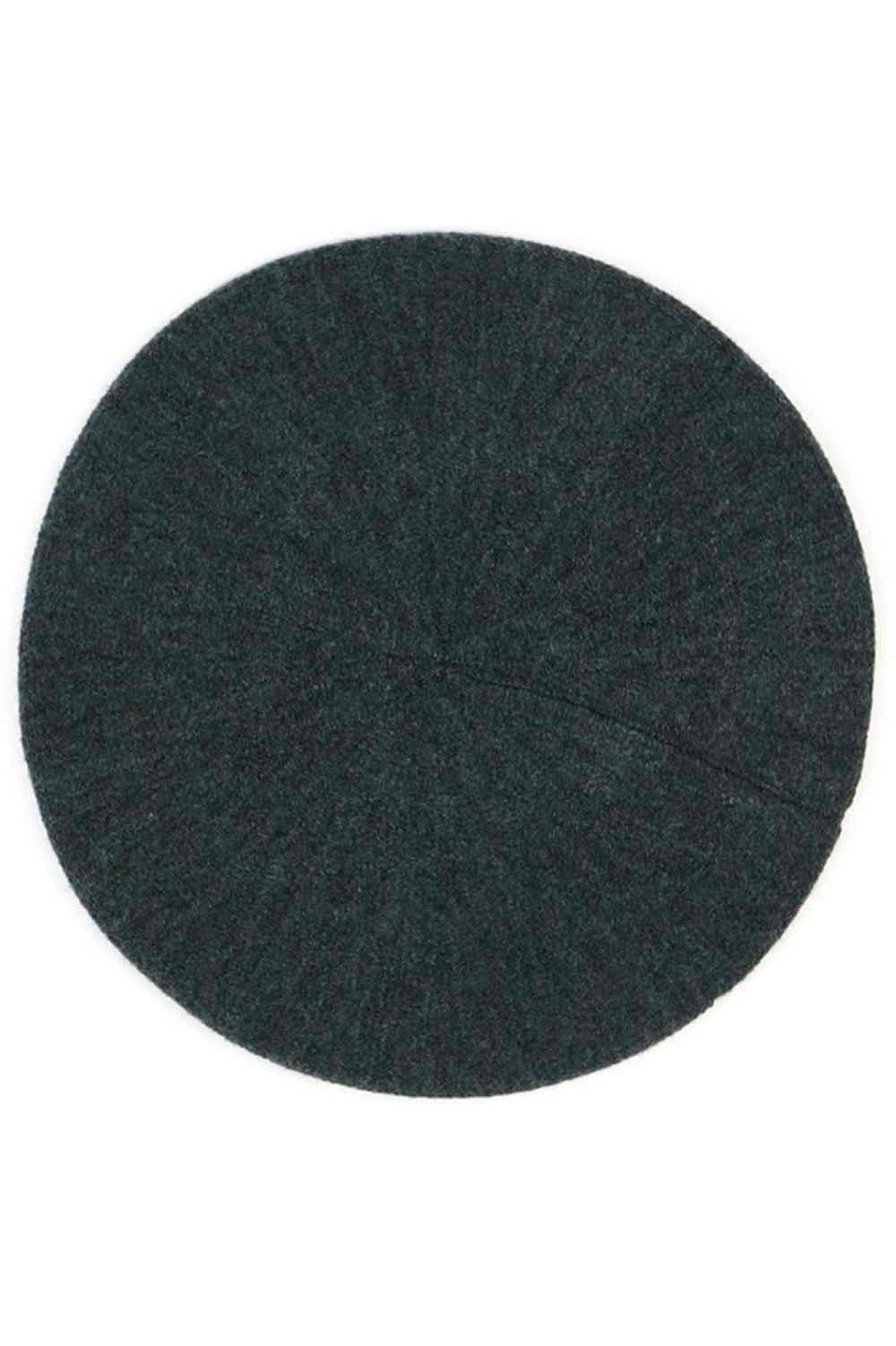 Charcoal Embrace effortless style with this stretchy solid color beret. Made from 100% acrylic, it offers a comfortable fit that adapts to your head shape while maintaining its polished appearance. Perfect for adding a touch of sophistication to any season, this versatile beret pairs seamlessly with casual and dressed-up looks alike.
