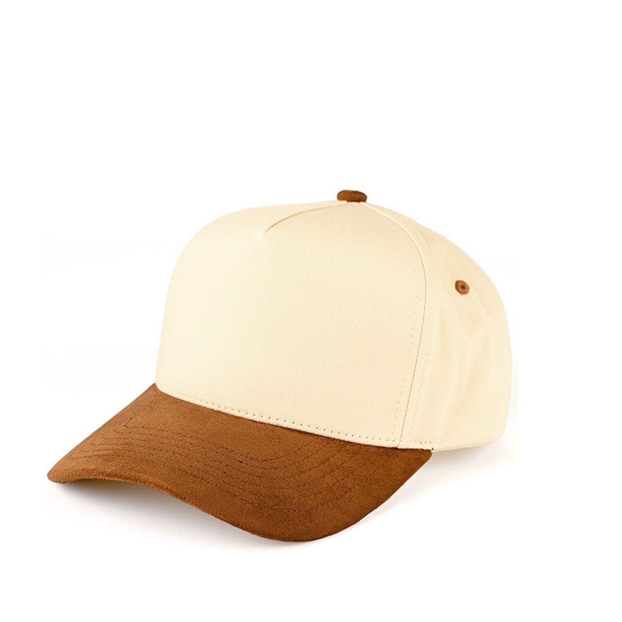Cinamon Elevate your casual style with the C.C Suede Bill two-tone trucker snapback, featuring a sleek suede brim for a modern, premium look. With its adjustable snapback closure and breathable mesh back, this baseball cap delivers a comfortable, customizable fit for everyday wear.