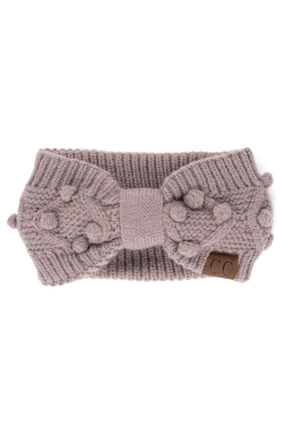 City Gray Cozy up with the C.C Bobble Headwrap, the perfect accessory for chilly days and casual style. Crafted from 100% acrylic, this soft and stretchy headwrap features handmade bobbles that add playful texture and charm. One size fits most, making it an easy grab-and-go essential. Whether you're running errands or bundling up outdoors, this versatile wrap keeps you warm while adding a touch of personality to any outfit. Made in China with quality craftsmanship you can trust.