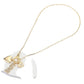 Clear Gold Stone Paved LOVE Message Metal Heart Charms Pendant Paperclip Chain Necklace is the perfect addition to any jewelry collection. With delicate stone paving and a unique paperclip chain design, it exudes elegance and sophistication. Show your love and elevate any outfit with this stunning necklace.
