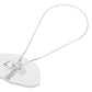 Clear Silver Stone Paved LOVE Message Metal Heart Charms Pendant Paperclip Chain Necklace is the perfect addition to any jewelry collection. With delicate stone paving and a unique paperclip chain design, it exudes elegance and sophistication. Show your love and elevate any outfit with this stunning necklace.