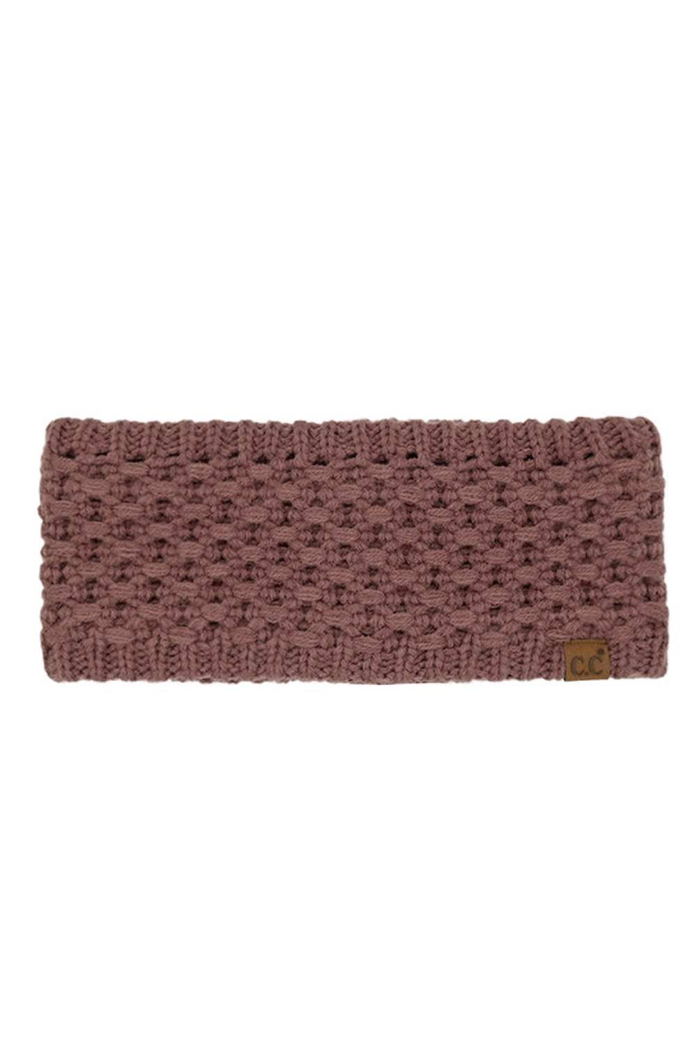 Cocobery Stay warm and stylish with this cozy C.C Cross Cell Stitch Knit Winter Headwrap. Crafted from soft 100% acrylic, this versatile headband features a textured cross cell stitch pattern that adds visual interest to any winter outfit. Measuring 10.25" x 4", it offers a comfortable one-size-fits-most fit perfect for keeping ears and forehead protected during cold weather. Ideal for outdoor activities, casual wear, or layering under hats for extra warmth.