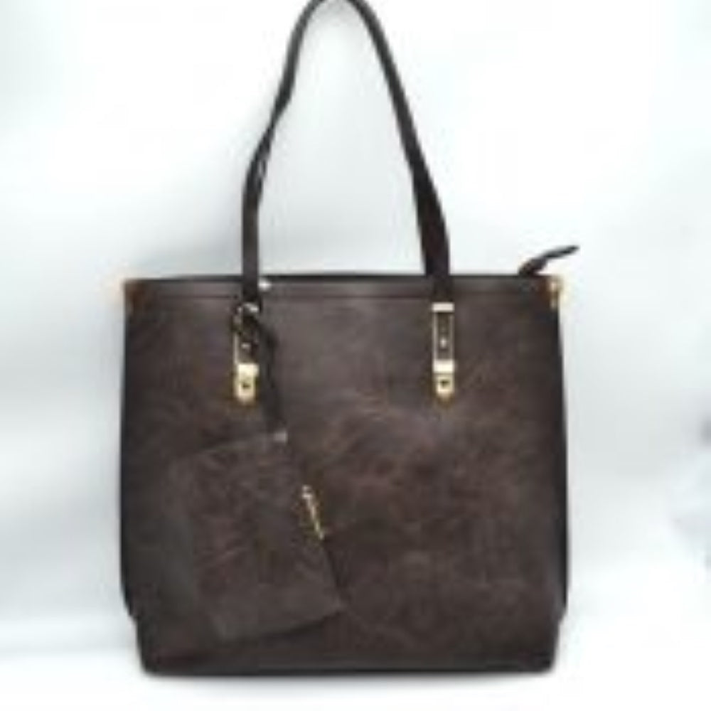 Coffee Faux Leather 2 In 1 Shoulder Bag Tote Handbag. Look like the ultimate fashionista with these vintage shoulder bags! Add something special to your outfit! This fashionable bag will be your new favorite accessory. Perfect Birthday Gift, Anniversary Gift, Mother's Day Gift, Graduation Gift, Valentine's Day Gift.