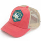 Coral C.C WHEREVER I LAY MY HEAD IS HOME PATCH PONY CAP is the perfect accessory for any outdoor adventure. Made with high-quality materials, this cap features a unique "home patch" design, providing comfort and sun protection. This stylish and practical pony cap shows off your love for the great outdoors.