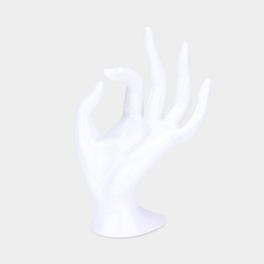 Madeline Love White Hand Jewerly Display Stand - Jewelry