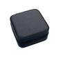 Madeline Love Black Faux Leather Portable Square Jewelry Box - Hair Accessories - desc