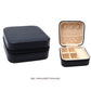 Madeline Love Black Faux Leather Portable Square Jewelry Box - Hair Accessories - extra