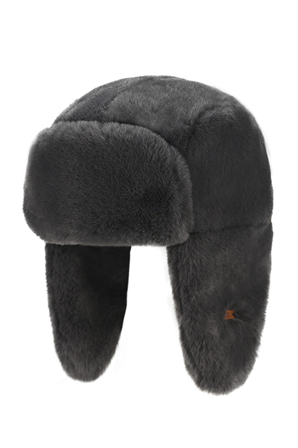 Dark Gray C.C Faux Fur Solid Trapper Hat delivers exceptional cold-weather protection through strategic design elements. Featuring premium synthetic fur lining and ear flaps, this hat maximizes thermal retention while maintaining breathability. The classic trapper silhouette provides comprehensive coverage without compromising style, making it an essential winter accessory for outdoor activities in challenging conditions. 