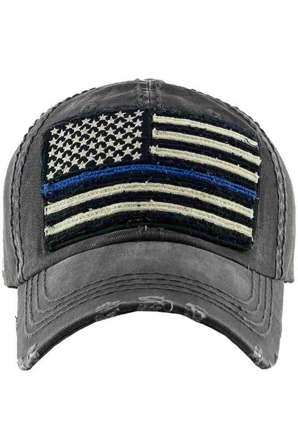 Dark Gray Show your patriotic pride with the American Flag vintage baseball cap, designed with a classic distressed finish and bold embroidered flag detail. Comfortable and adjustable for everyday wear, this casual cap is perfect for outdoor adventures, holidays, or laid-back weekend looks.