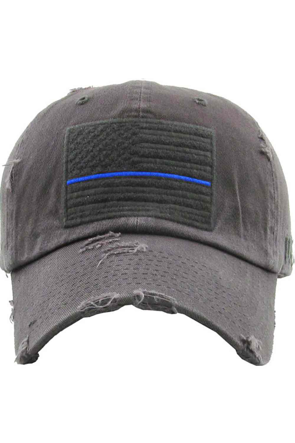 Dark Gray Show off your patriotic style with this Unisex American Flag washed vintage distressed baseball cap, featuring a classic worn-in look and bold flag detail. Designed for comfort with an adjustable fit, this everyday cap is perfect for casual outings, outdoor activities, or laid-back weekends.