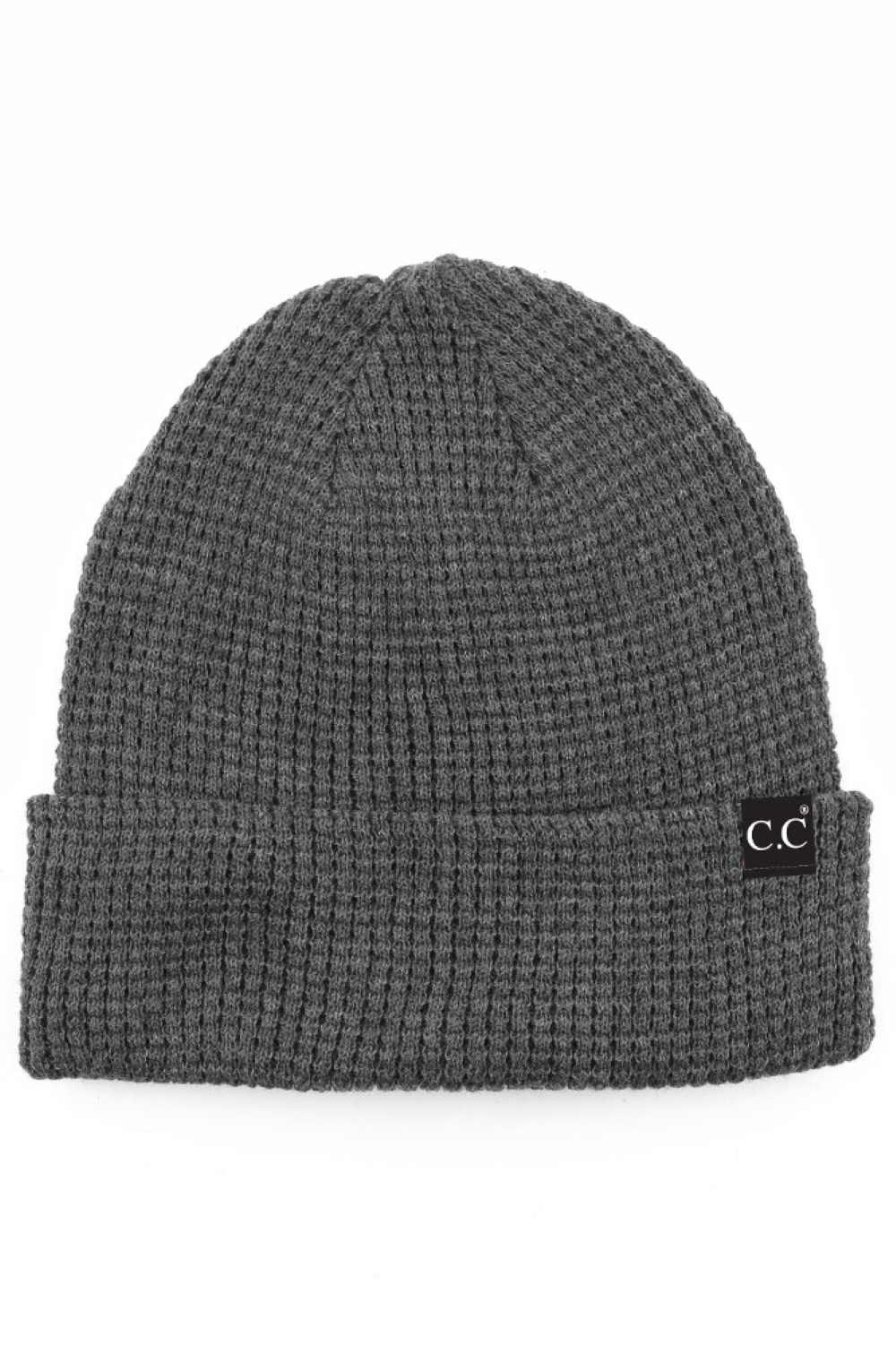Gray C.C Slouchy Cuff Beanie Hat features a relaxed slouchy silhouette with a classic cuff for effortless everyday winter style. Crafted with a soft stretch fit, it delivers cozy warmth and laid-back comfort while elevating your cold-weather outfits.