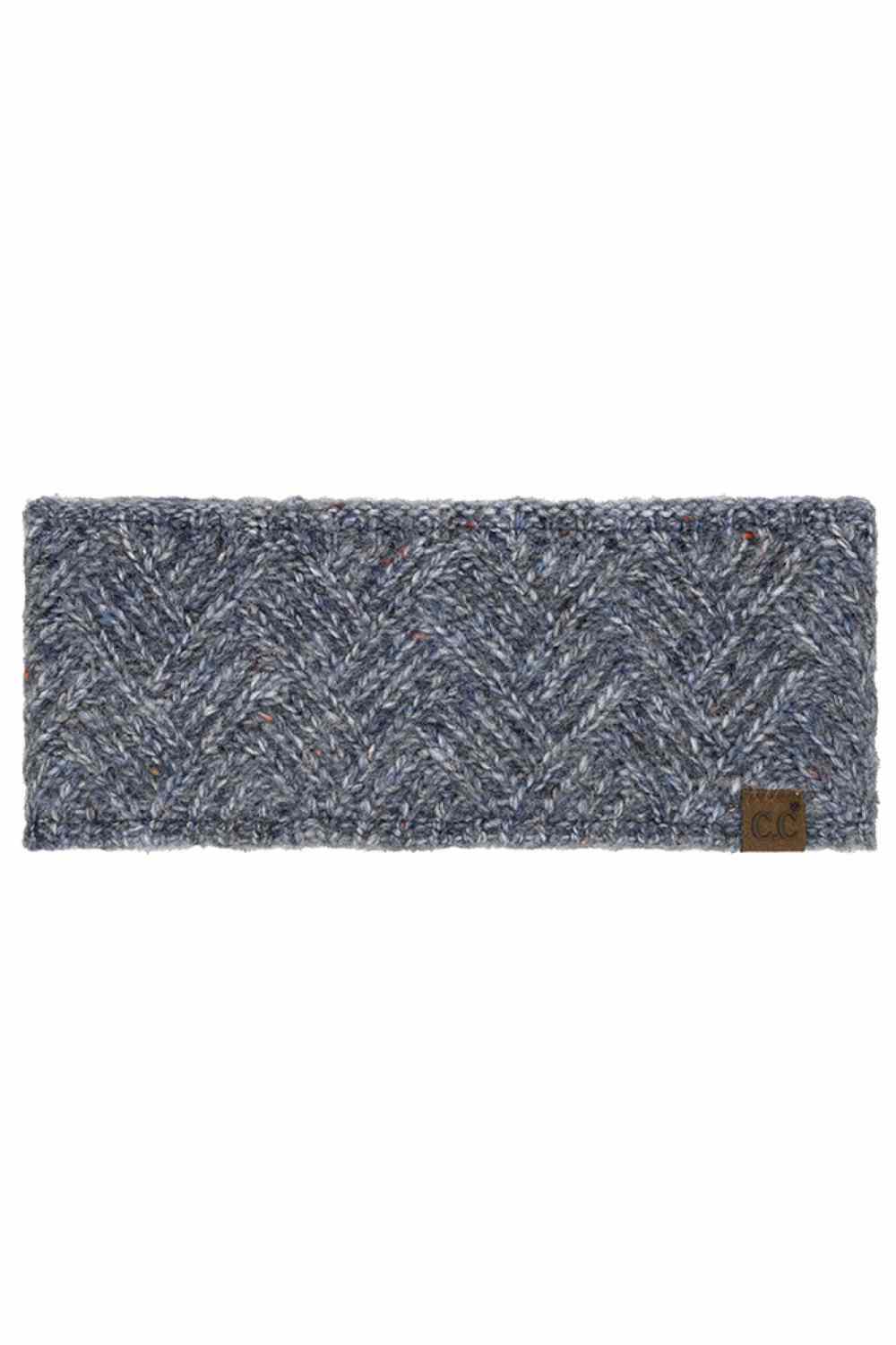 Denim Stay warm and stylish with this C.C Criss Cross Confetti Headwrap Winter Headband. Crafted from a premium blend of 66% recycled polyester, 24% acrylic, 5% wool, and 5% nylon, this headwrap offers cozy comfort while supporting sustainable fashion. The eye-catching criss cross confetti pattern adds a playful touch to any winter outfit. One size fits most, making it an easy grab-and-go accessory for chilly days.